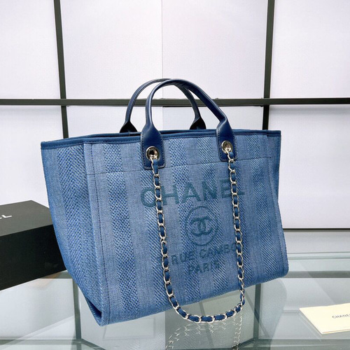 CHANELシャネルトートバッグキャンバス ショルダーバッグ 麦 CHANELシャネルトートバッグキャンバス ショルダーバッグ 麦