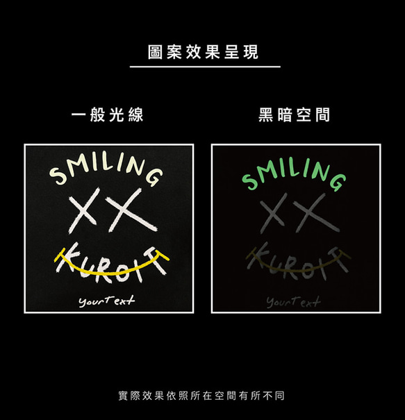 【夜光寶盒】 微笑力量 Smiling｜寬底手提托特包 第2張的照片