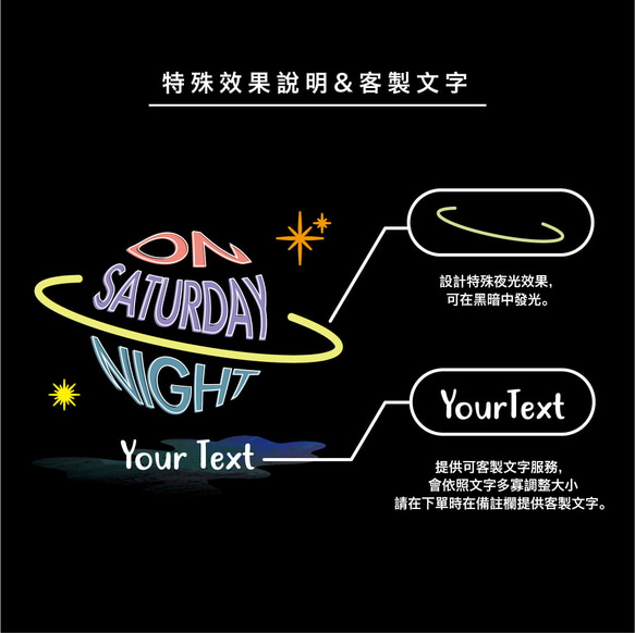 【夜光寶盒】週末狂夜 On Saturday Night｜日系摺疊購物袋 第2張的照片