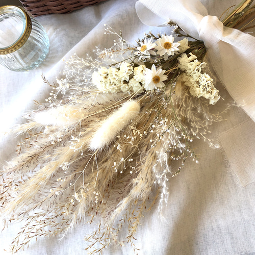 ドライフラワースワッグ ドライフラワースワッグ横型 M【Dried Flowers swag M