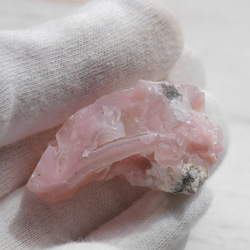 天然石ピンクオパール(ペルー産)約13g約40mm 蛋白石10月誕生石原石ラフロック鉱物[pkop-221003-01] 18枚目の画像