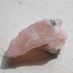 天然石ピンクオパール(ペルー産)約13g約40mm 蛋白石10月誕生石原石ラフロック鉱物[pkop-221003-01] 4枚目の画像