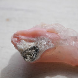 天然石ピンクオパール(ペルー産)約13g約40mm 蛋白石10月誕生石原石ラフロック鉱物[pkop-221003-01] 6枚目の画像