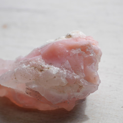 天然石ピンクオパール(ペルー産)約13g約40mm 蛋白石10月誕生石原石ラフロック鉱物[pkop-221003-01] 7枚目の画像