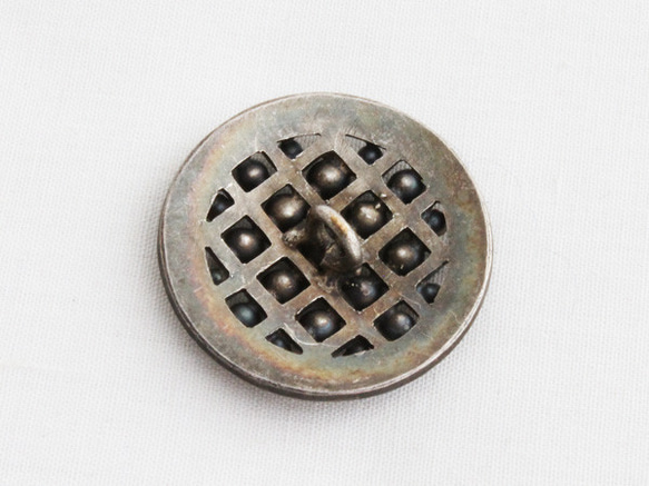 フランス製アンティーク金属装飾ボタン（No.B-3568） 4枚目の画像