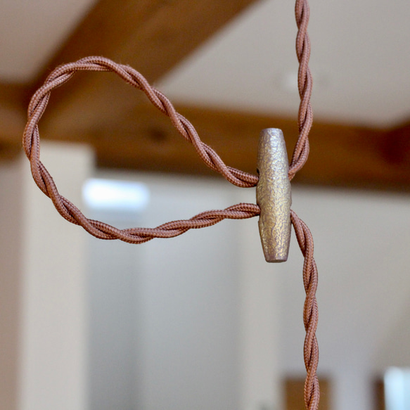 プリーツシェードのペンダントライト【受注生産】 