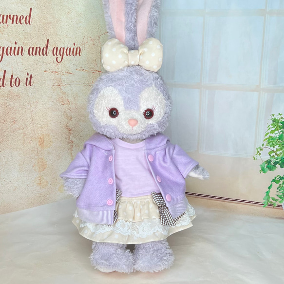 あったかパーカーセット ステラルーSサイズ ぬいぐるみ handmade ま  