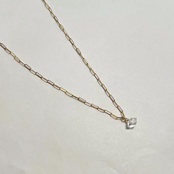 Long necklace Herkimer diamond /14KGF 2枚目の画像