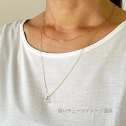 Long necklace Herkimer diamond /14KGF 8枚目の画像