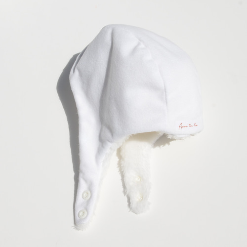 白うさぎ うさ耳帽子 ボンネット ハロウィン 干支 ベビー キッズ 動物