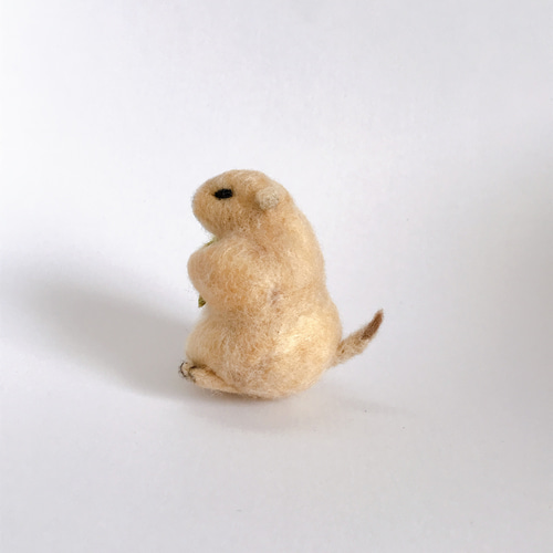 リアル羊毛フェルト 【プレーリードッグ】実物大サイズ