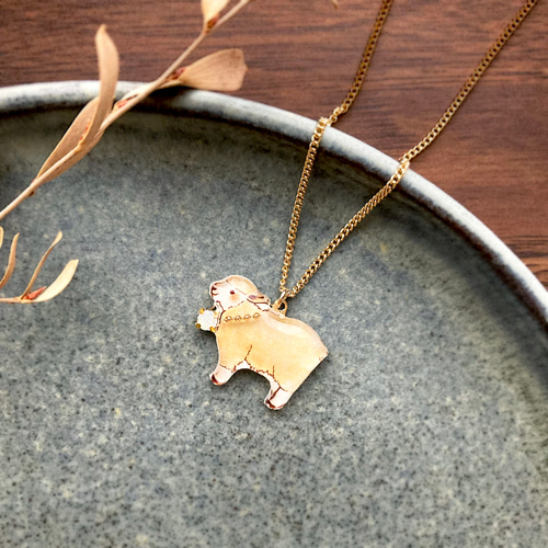 Sheep necklace｜ひつじのネックレス〔動物シリーズ〕 ネックレス