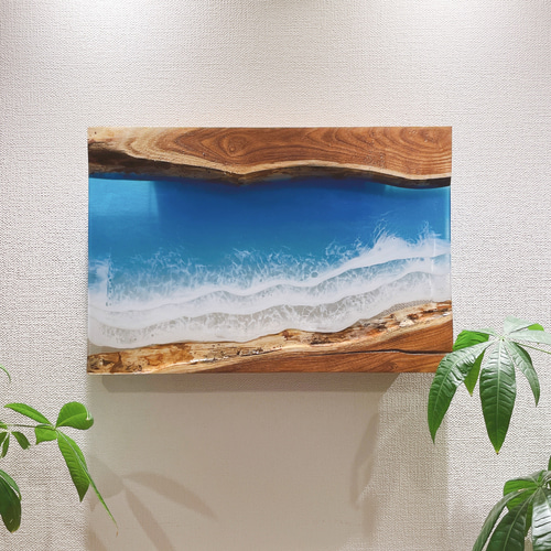 レジンアート　ハワイ　ハワイアン　アート　絵画 レジンアート ハワイ ハワイアン アート 絵画