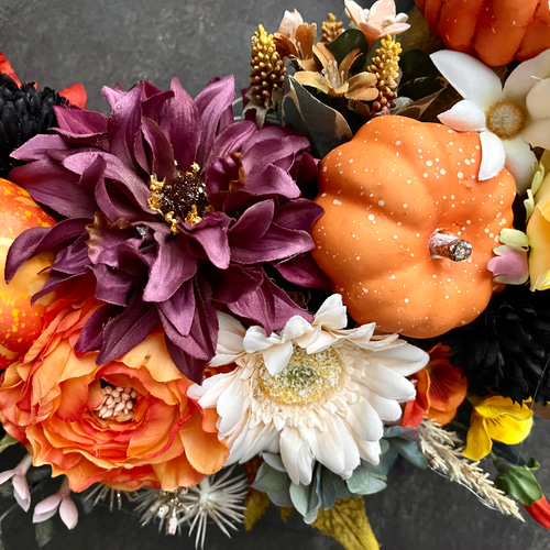 No.wreath-15480/ハロウィンリース22-(17) 42x46cm/アーティフィシャル