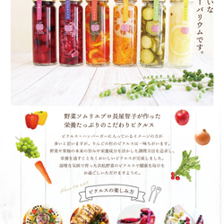 季節のフルーツを集めました。食べるビネガー！フルーツミックスのピクルス 4枚目の画像