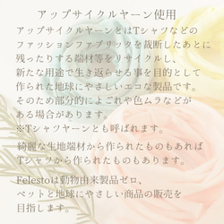 ライクラ14色　丸やわらか紐首輪　軽い　やわらか紐　安全バックル　迷子札付き　丸型木製迷子札 15枚目の画像