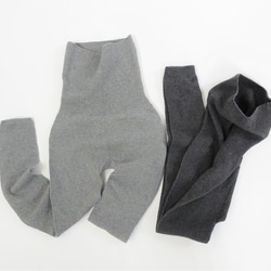 日本製（有機棉）整體針織收腹打底褲 第4張的照片