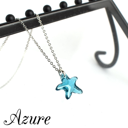 スワロフスキー/ヒトデ ネックレス ネックレス・ペンダント atelier