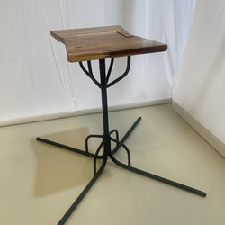 【マルコウ】　アイアン　チェアー　椅子　丸鋼　鉄　スツール 3枚目の画像