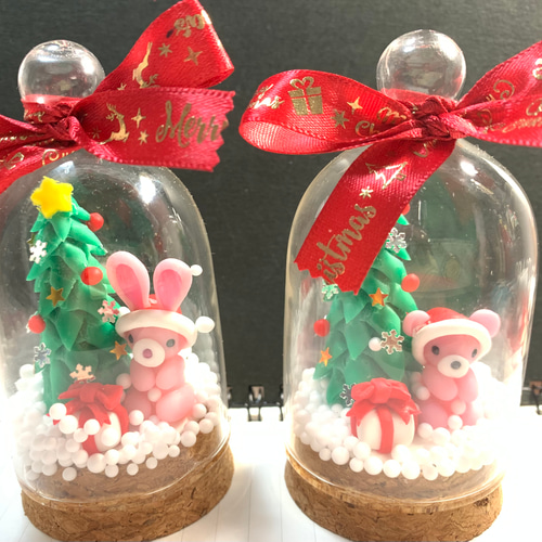 ❣️在庫処分SALE❣️☆クリスマスツリーとピンクのうさぎちゃん(クマちゃん)スノードーム2300円→1000円 クリスマスツリー おり姫 通販|Creema(クリーマ) 14743258 ❣️在庫処分SALE❣️☆クリスマスツリーとピンクのうさぎちゃん(クマちゃん)スノードーム2300円→1000円 クリスマスツリー おり姫 通販|Creema(クリーマ) 14743258