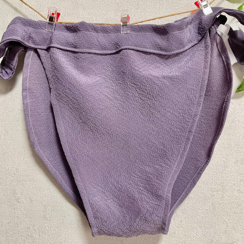 シルク（正絹着物リメイク）ふんどしパンツ 紫系2種 その他