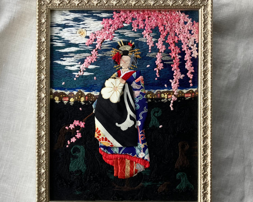 松嶋文化刺繍/刺繍インテリア/額縁入/絵画 松嶋文化刺繍/刺繍インテリア/額縁入/絵画 2025年最新】松嶋文化刺繍の人気