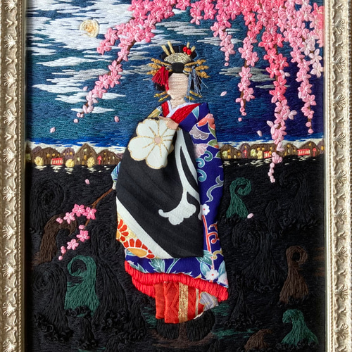 華」刺繍アート 刺繍絵 その他アート あきのかぜ 通販 14743350 華」刺繍アート 刺繍絵 その他アート あきのかぜ 通販 14743350