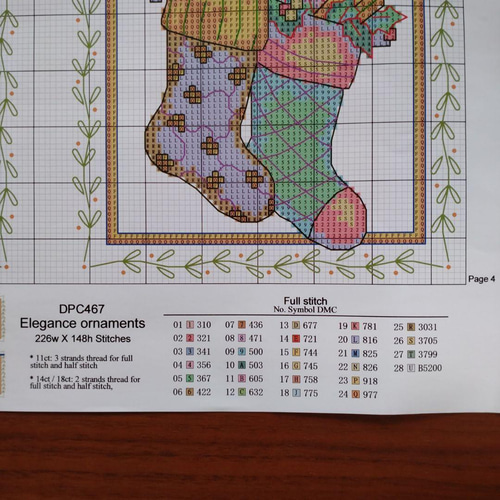 【L＆G】クロスステッチ　オーナメントセット L＆G】クロスステッチ オーナメントセット L＆G】クロスステッチ