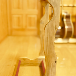 【24時間以内に発送】手作り木工　木製ギタースタンド （古材） ３本掛け 10枚目の画像