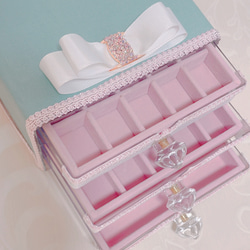 ジュエリーケース♡ティファニーブルー&ピンク フリーボックス・小物