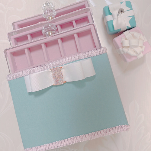 ジュエリーケース♡ティファニーブルー&ピンク フリーボックス・小物