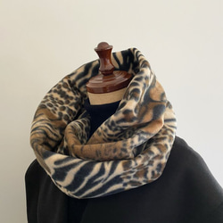 ❤️ 蓬鬆 ❤️ 動物混合圖案髮箍 ❤️ 秋冬豹紋 斑馬紋 第2張的照片