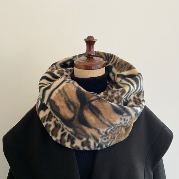 ❤️ 蓬鬆 ❤️ 動物混合圖案髮箍 ❤️ 秋冬豹紋 斑馬紋 第6張的照片