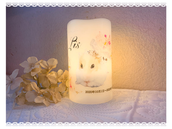 Pet Memorial Candle～ペット メモリアル キャンドル 13枚目の画像