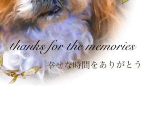 Pet Memorial Candle～ペット メモリアル キャンドル 12枚目の画像