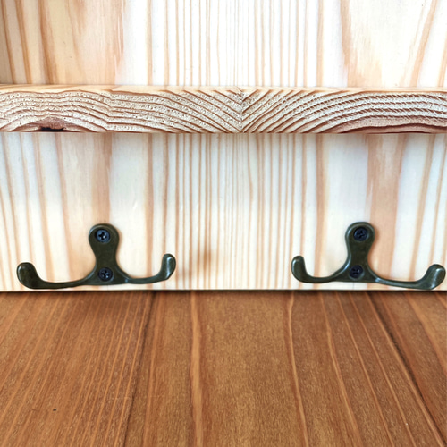 レターボックス◇玄関収納◇キーフック◇壁がけレターボックス◇カラー