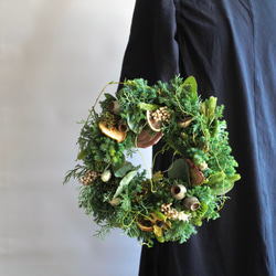 ブルーバードのグリーンリース リース sou-moku 通販 14745205｜Creema