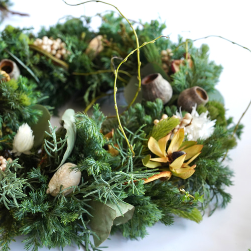 ブルーバードのグリーンリース リース sou-moku 通販 14745205｜Creema