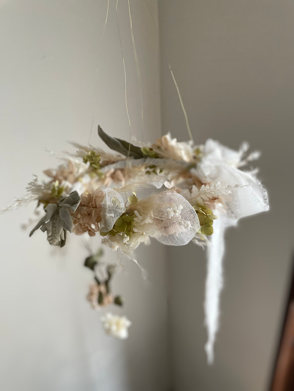 淡色小花のフライングリース 3枚目の画像