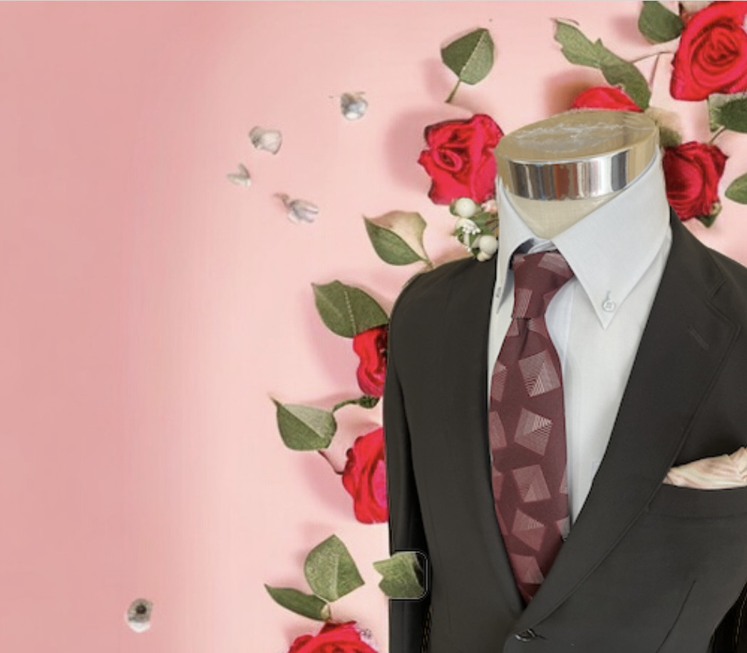 京都右京silkネクタイ　一人の人を大切に