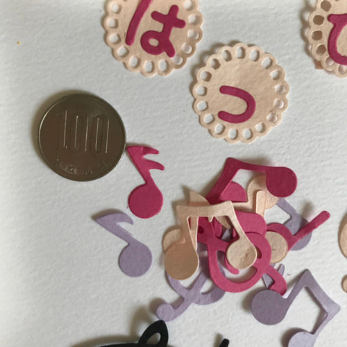 ダイカット ピアノの発表会 女の子用②】 その他雑貨 zebarmaiko 通販 