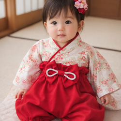 受注生産】ベビー袴 ベビー着物 ベビー十二単 十二単 初節句 ひな祭り