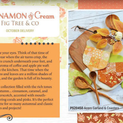 「Cinnamon & Cream」moda Charm Pack(カットクロス42枚) Fig Tree & Co. 3枚目の画像