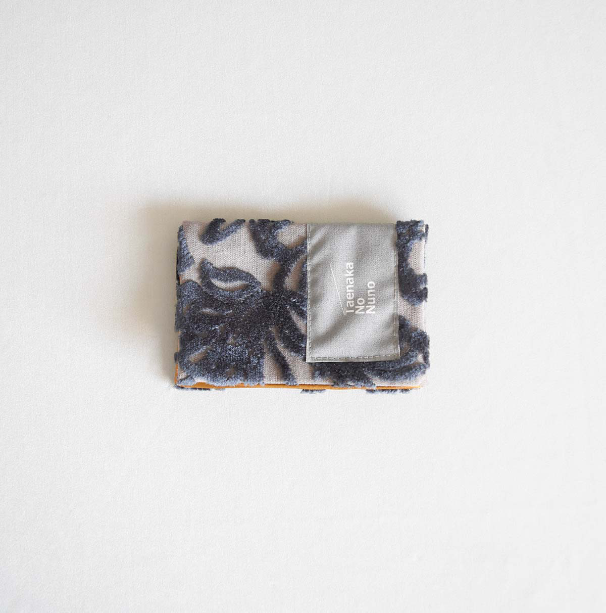 カードケース　フローラル（ブラック）リネンシリーズ