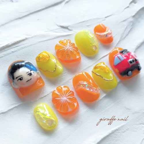 ☆フルーツネイル☆3Dネイルパーツ