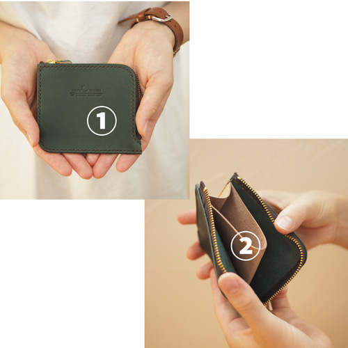 オーダーメイド☆L字ファスナーウォレット その他ミニ財布 オーダーメイド☆L字ファスナーウォレット その他ミニ財布