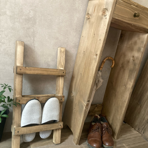 こころ様専用＊木製 スリッパラック 昭和レトロ 玄関 当時物