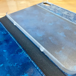 ［革の水彩画 : 蒼翠] iPad mini6 Case 5枚目の画像