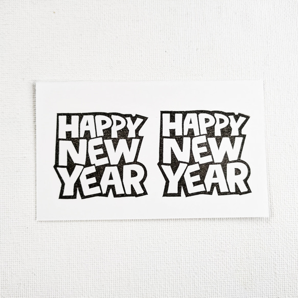 ロゴ風「HAPPY NEW YEAR」L 3枚目の画像