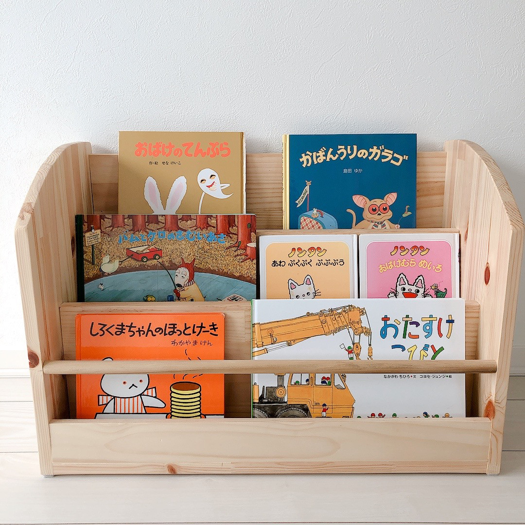 絵本棚　ハンドメイド 絵本棚　ハンドメイド